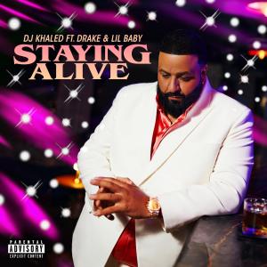 Album cover for Staying Alive album cover