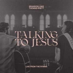 Album cover for Talking To Jesus (Live From The Ryman) album cover