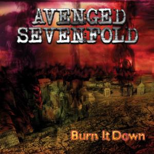 Album cover for Burn It Down album cover