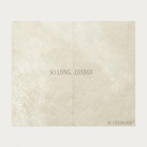 Album cover for So Long, London album cover