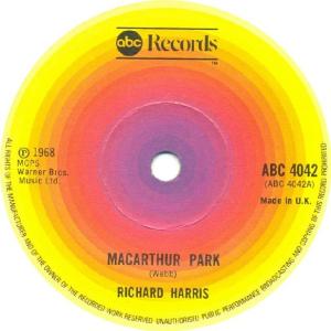 Album cover for Macarthur Park album cover