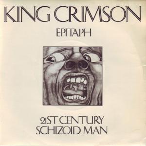 Album cover for 21st Century Schizoid Man album cover