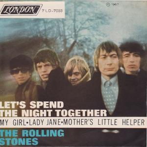 Album cover for Let's Spend the Night Together album cover